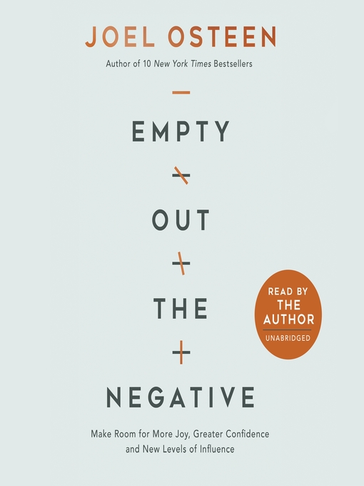 Title details for Empty Out the Negative by Joel Osteen - Available
